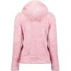 Geographical Norway Trigo Lady – Polaire Fine Femme Chaude Fermeture Zip – Veste Automne Hiver Printemps Chaud Femmes – Longues Manches Vetement Pull Fourrure Doux Confort(Rose)