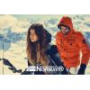 Geographical Norway ULYSSIM Femme – Polaire à Capuche Chaude et Douce, Veste Zippée Confortable Idéale pour l’Hiver et les Activités Outdoor(Marine)