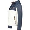 Geographical Norway ULYSSIM Femme – Polaire à Capuche Chaude et Douce, Veste Zippée Confortable Idéale pour l’Hiver et les Activités Outdoor(Marine)