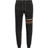 ANAPURNA EQUIPMENT Moltana Men – Pantalon Jogging Imprimé Style Casual – Vêtements Qualité Sport Confortable Doux – Survêtement Homme Decontracté Coton(Noir)