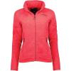 ANAPURNA EQUIPMENT Tyrellana Lady – Polaire Chaude Douce Femme Confortable – Veste Hiver Peignoir Chaud Femmes Doux – Sweat Epais Longues Manches(Rouge)