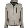 Geographical Norway Tamoureuse Lady – Polaire Fine Femme Chaude Fermeture Zip – Veste Automne Hiver Printemps Chaud Femmes – Longues Manches Vetement Pull Fourrure Doux Confort(Gris Clair)