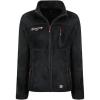 Geographical Norway Tamoureuse Lady – Polaire Fine Femme Chaude Fermeture Zip – Veste Automne Hiver Printemps Chaud Femmes – Longues Manches Vetement Pull Fourrure Doux Confort(Noir)