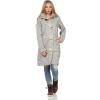 Geographical Norway Tantastique Lady – Polaire Fine Femme Chaude Fermeture Zip – Veste Automne Hiver Printemps Chaud Femmes – Longues Manches Vetement Pull Fourrure Doux Confort (Gris Clair M)