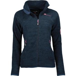 ANAPURNA EQUIPMENT Tyrellana Lady – Polaire Chaude Douce Femme Confortable – Veste Hiver Peignoir Chaud Femmes Doux – Sweat Epais Longues Manches(Bleu Marine)