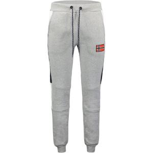 Geographical Norway Magostino Men – Pantalon Jogging Imprimé Style Casual – Vêtements Qualité Sport Confortable Doux – Survêtement Homme Decontracté Coton(Gris_clair)