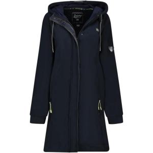 Geographical Norway TIMOTHE Femme – Polaire à Capuche Chaude et Douce, Confort Optimal pour l’Hiver et les Activités Outdoor(Marine)