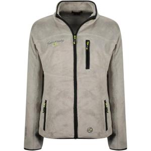 Geographical Norway Tamoureuse Lady – Polaire Fine Femme Chaude Fermeture Zip – Veste Automne Hiver Printemps Chaud Femmes – Longues Manches Vetement Pull Fourrure Doux Confort(Gris Clair)