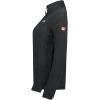 Canadian Peak Tugeak FZ Lady – Polaire Fine Femme Chaude Fermeture Zip – Veste Automne Hiver Printemps Chaud Femmes – Longues Manches Vetement Pull Fourrure Doux Confort(Noir)