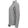 Canadian Peak Tugeak FZ Lady – Polaire Fine Femme Chaude Fermeture Zip – Veste Automne Hiver Printemps Chaud Femmes – Longues Manches Vetement Pull Fourrure Doux Confort(Gris Fonce)