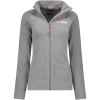 Canadian Peak Tugeak FZ Lady – Polaire Fine Femme Chaude Fermeture Zip – Veste Automne Hiver Printemps Chaud Femmes – Longues Manches Vetement Pull Fourrure Doux Confort(Gris Fonce)