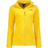 Canadian Peak Tugeak FZ Lady – Polaire Fine Femme Chaude Fermeture Zip – Veste Automne Hiver Printemps Chaud Femmes – Longues Manches Vetement Pull Fourrure Doux Confort(Moutarde)