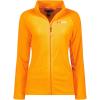 Canadian Peak Tugeak FZ Lady – Polaire Fine Femme Chaude Fermeture Zip – Veste Automne Hiver Printemps Chaud Femmes – Longues Manches Vetement Pull Fourrure Doux Confort(Orange)