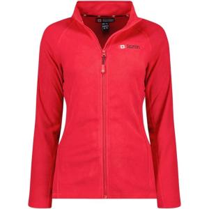 Canadian Peak Tugeak FZ Lady – Polaire Fine Femme Chaude Fermeture Zip – Veste Automne Hiver Printemps Chaud Femmes – Longues Manches Vetement Pull Fourrure Doux Confort(Rouge)