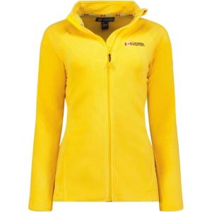 Canadian Peak Tugeak FZ Lady – Polaire Fine Femme Chaude Fermeture Zip – Veste Automne Hiver Printemps Chaud Femmes – Longues Manches Vetement Pull Fourrure Doux Confort(Moutarde)