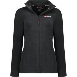 Canadian Peak Tugeak FZ Lady – Polaire Fine Femme Chaude Fermeture Zip – Veste Automne Hiver Printemps Chaud Femmes – Longues Manches Vetement Pull Fourrure Doux Confort(Noir)