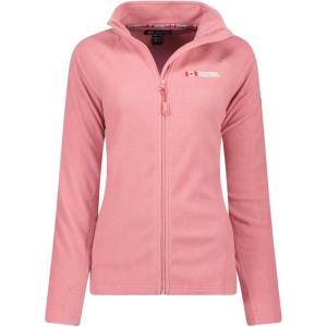 Canadian Peak Tugeak FZ Lady – Polaire Fine Femme Chaude Fermeture Zip – Veste Automne Hiver Printemps Chaud Femmes – Longues Manches Vetement Pull Fourrure Doux Confort(Rose Poudre)