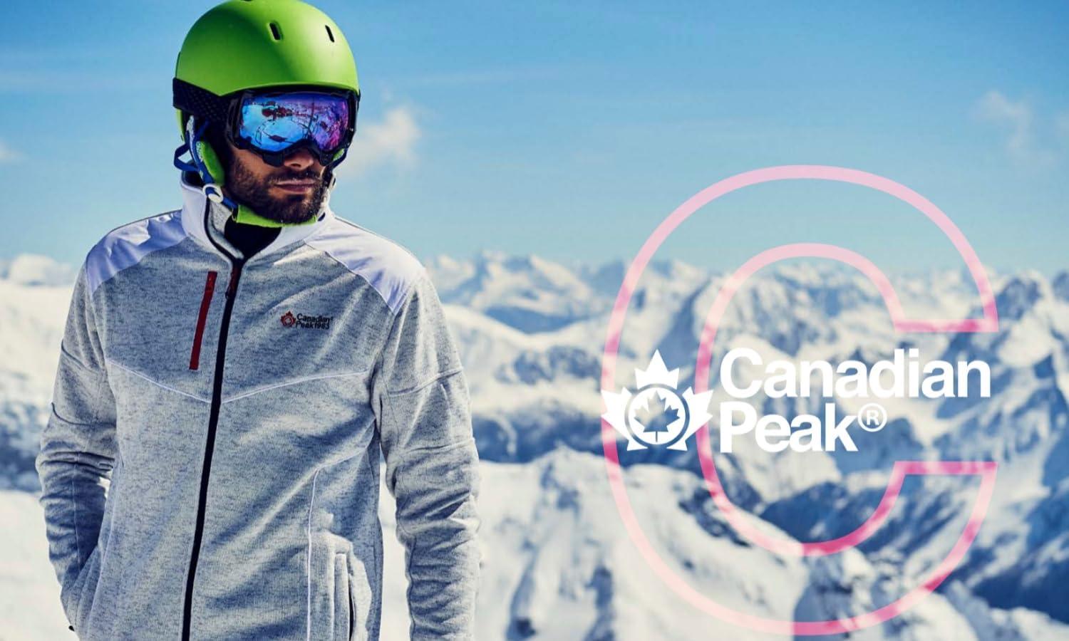 imageCanadian Peak Ulebeak Lady Polaire Fine Femme Chaude Fermeture Zip Veste Automne Hiver Printemps Chaud Femmes Longues Manches Vetement Pull Fourrure Doux ConfortMarine