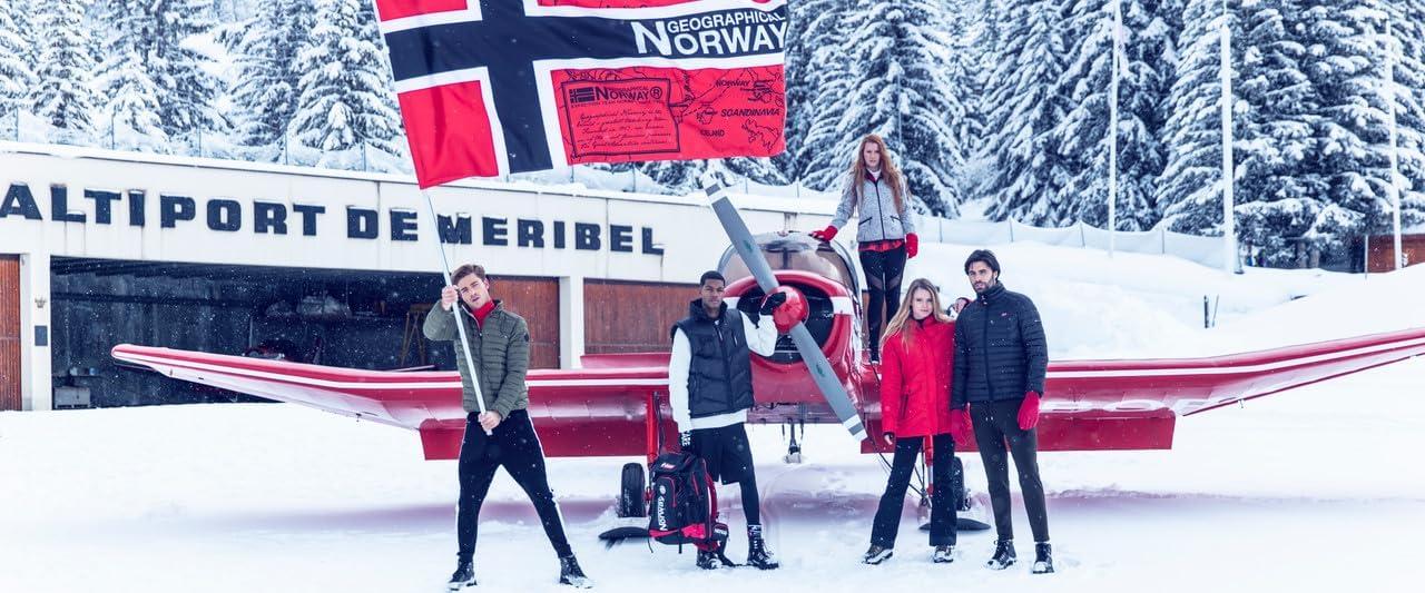 imageGeographical Norway Upalood Lady Polaire paisse Femme Chaude Capuche Fermeture Zip Veste Automne Hiver Printemps Chaud Femmes Longues Manches Vetement Pull Fourrure Doux ConfortBleu Marine