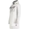 Geographical Norway Fabienne Lady Sweatshirt à Capuche Femme(Gris Clair)