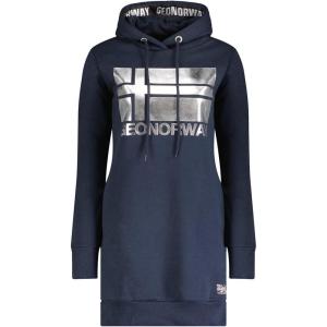 Geographical Norway Fabienne Lady Sweatshirt à Capuche Femme(Marine)