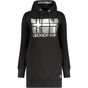 Geographical Norway Fabienne Lady Sweatshirt à Capuche Femme(Noir)