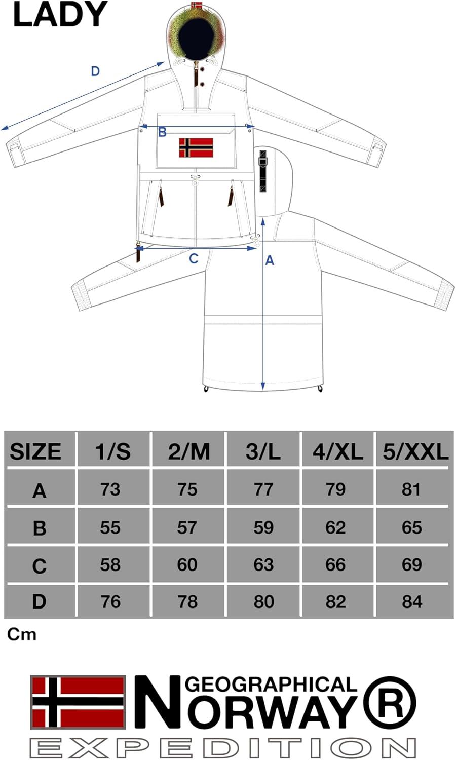 imageGeographical Norway Bruna Lady Parka Femme FemmeMarine