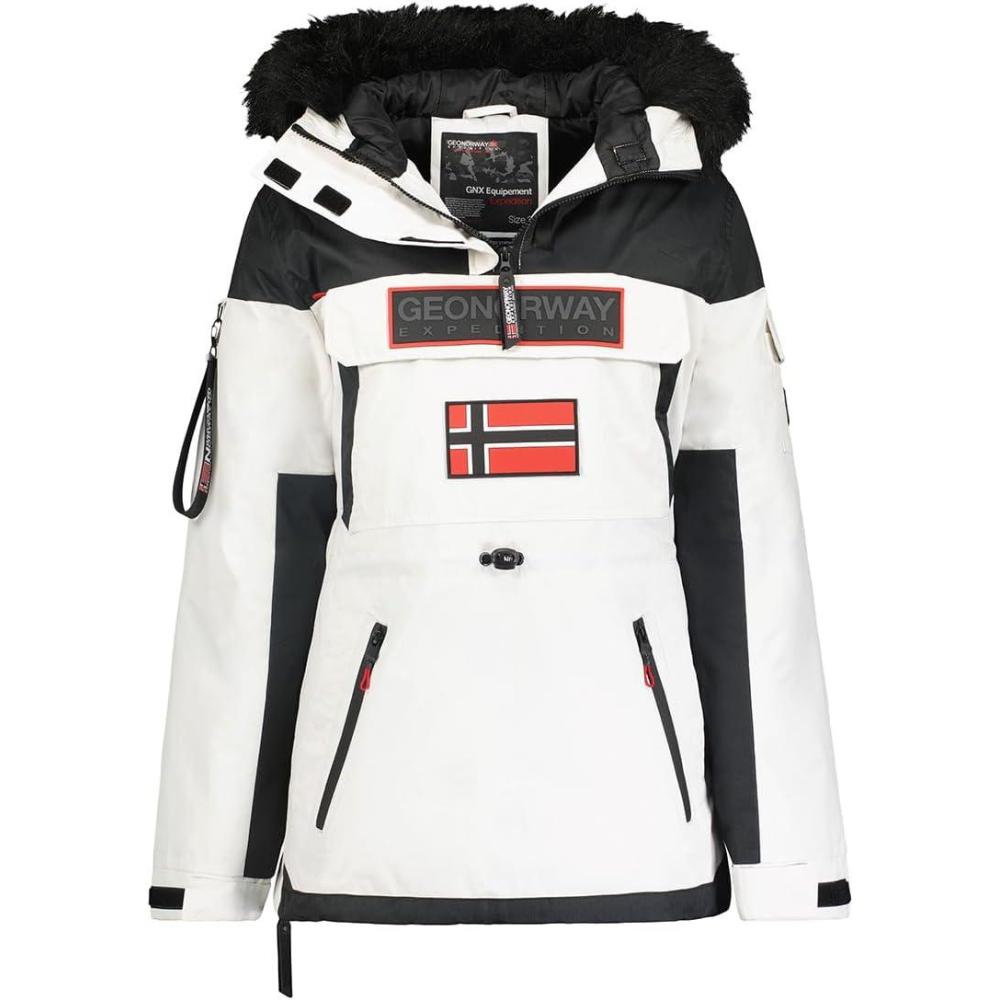 imageGeographical Norway Bruna Lady Parka Femme FemmeBlanc