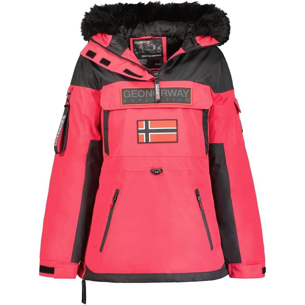 imageGeographical Norway Bruna Lady Parka Femme FemmeRose Flash