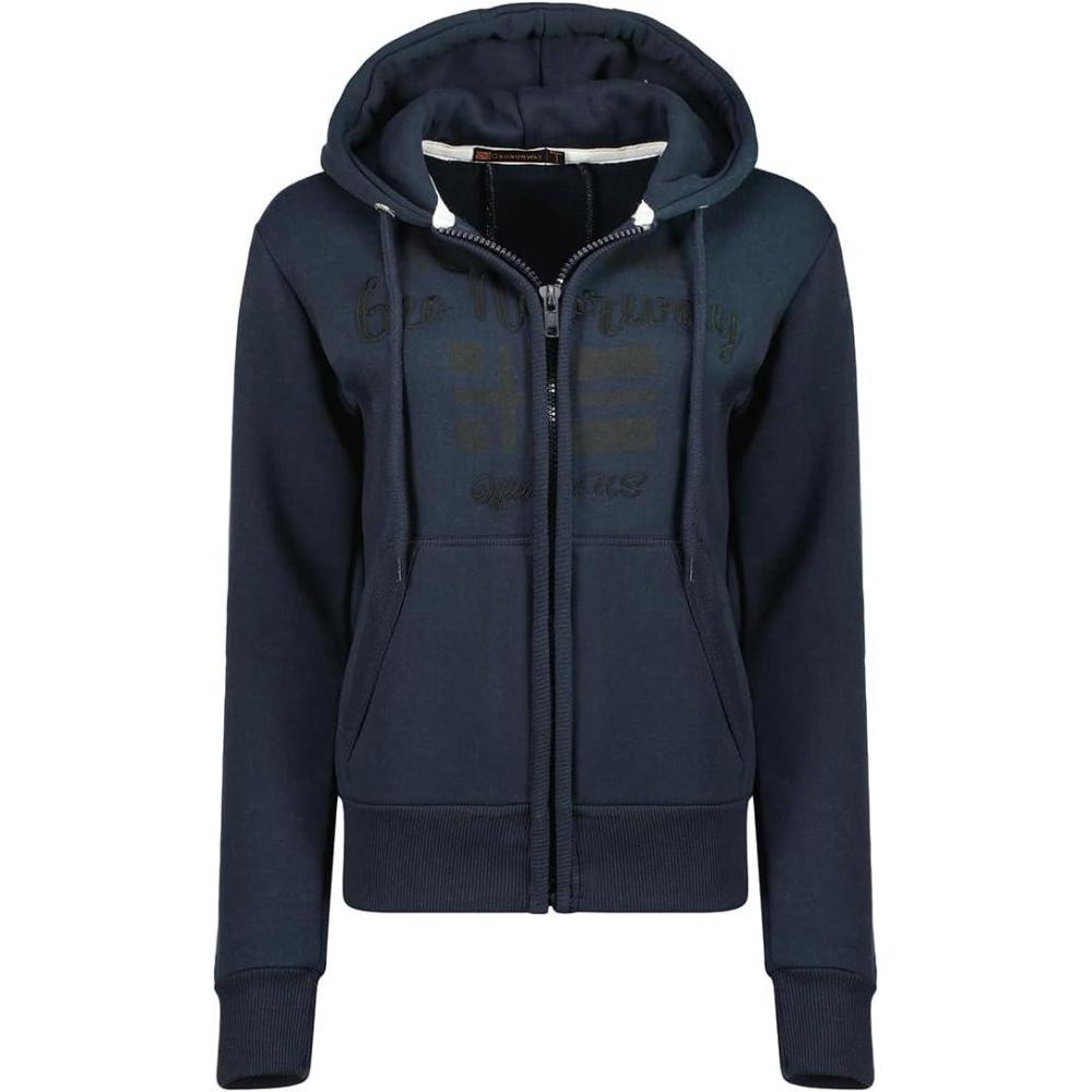 imageGeographical Norway Galouse Lady Sweatshirt Capuche FemmeMarine