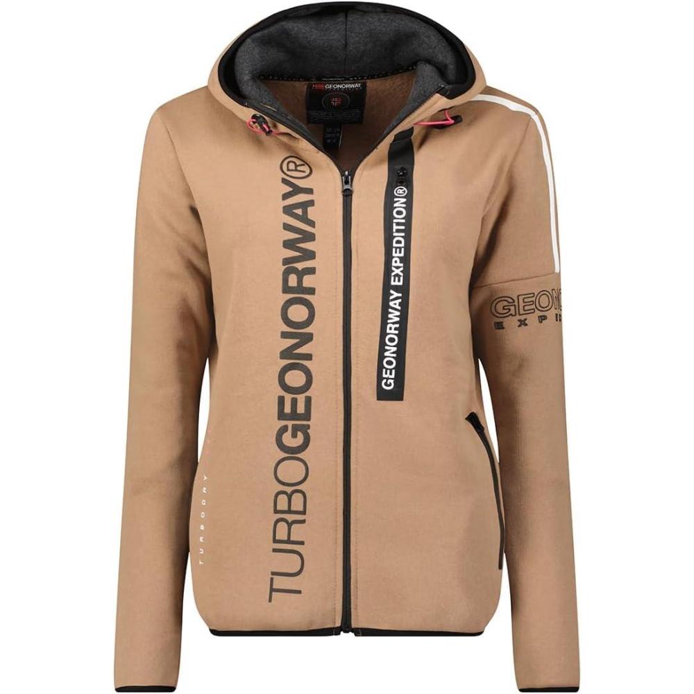 imageGeographical Norway Freestyle Lady Sweatshirt Capuche FemmeTaupe