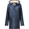 Geographical Norway ARMOTA – Blouson Femme Hiver Chaud avec Capuche – Déperlant, Coupe-Vent – Fermeture Renforcée – Style Urbain Élégant – Veste Outdoor Quotidienne(Marine)