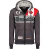 Canadian Peak Flashy Men – Sweat Homme Capuche Poche Kangourou – Vêtement Sweatshirt Hoody Chaud Manches Longues – Pull Hommes Printemps Ete Automne Hiver(Gris Fonce)