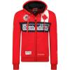 Canadian Peak Flashy Men – Sweat Homme Capuche Poche Kangourou – Vêtement Sweatshirt Hoody Chaud Manches Longues – Pull Hommes Printemps Ete Automne Hiver(Rouge)