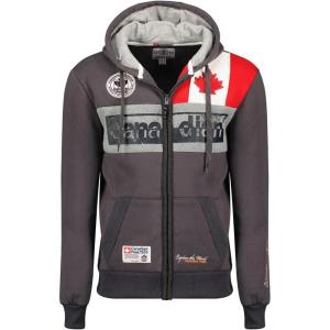 Canadian Peak Flashy Men – Sweat Homme Capuche Poche Kangourou – Vêtement Sweatshirt Hoody Chaud Manches Longues – Pull Hommes Printemps Ete Automne Hiver(Gris Fonce)
