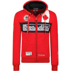 Canadian Peak Flashy Men – Sweat Homme Capuche Poche Kangourou – Vêtement Sweatshirt Hoody Chaud Manches Longues – Pull Hommes Printemps Ete Automne Hiver(Rouge)