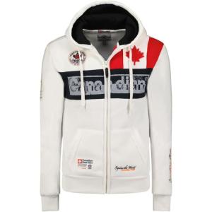 Canadian Peak Flashy Men – Sweat Homme Capuche Poche Kangourou – Vêtement Sweatshirt Hoody Chaud Manches Longues – Pull Hommes Printemps Ete Automne Hiver(Blanc)