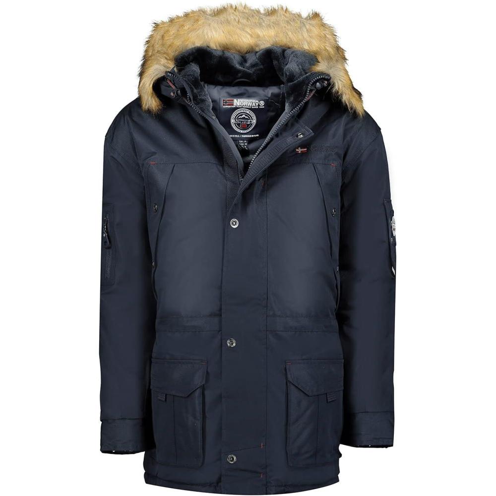 imageGeographical Norway Abiosaure Boy Parka Garcon GaronMarine