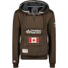 Canadian Peak Galapagos Men – Sweat Homme Capuche Poche Kangourou – Vêtement Sweatshirt Hoody Chaud Manches Longues – Pull Hommes Printemps Ete Automne Hiver(Marron)
