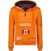 Canadian Peak Galapagos Men – Sweat Homme Capuche Poche Kangourou – Vêtement Sweatshirt Hoody Chaud Manches Longues – Pull Hommes Printemps Ete Automne Hiver(Orange Flash)