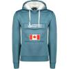 Canadian Peak Galapagos Men – Sweat Homme Capuche Poche Kangourou – Vêtement Sweatshirt Hoody Chaud Manches Longues – Pull Hommes Printemps Ete Automne Hiver(Petrole)