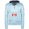 Canadian Peak Galapagos Men – Sweat Homme Capuche Poche Kangourou – Vêtement Sweatshirt Hoody Chaud Manches Longues – Pull Hommes Printemps Ete Automne Hiver(Bleu Ciel)