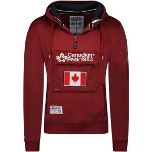 Canadian Peak Galapagos Men – Sweat Homme Capuche Poche Kangourou – Vêtement Sweatshirt Hoody Chaud Manches Longues – Pull Hommes Printemps Ete Automne Hiver(Bordeaux)