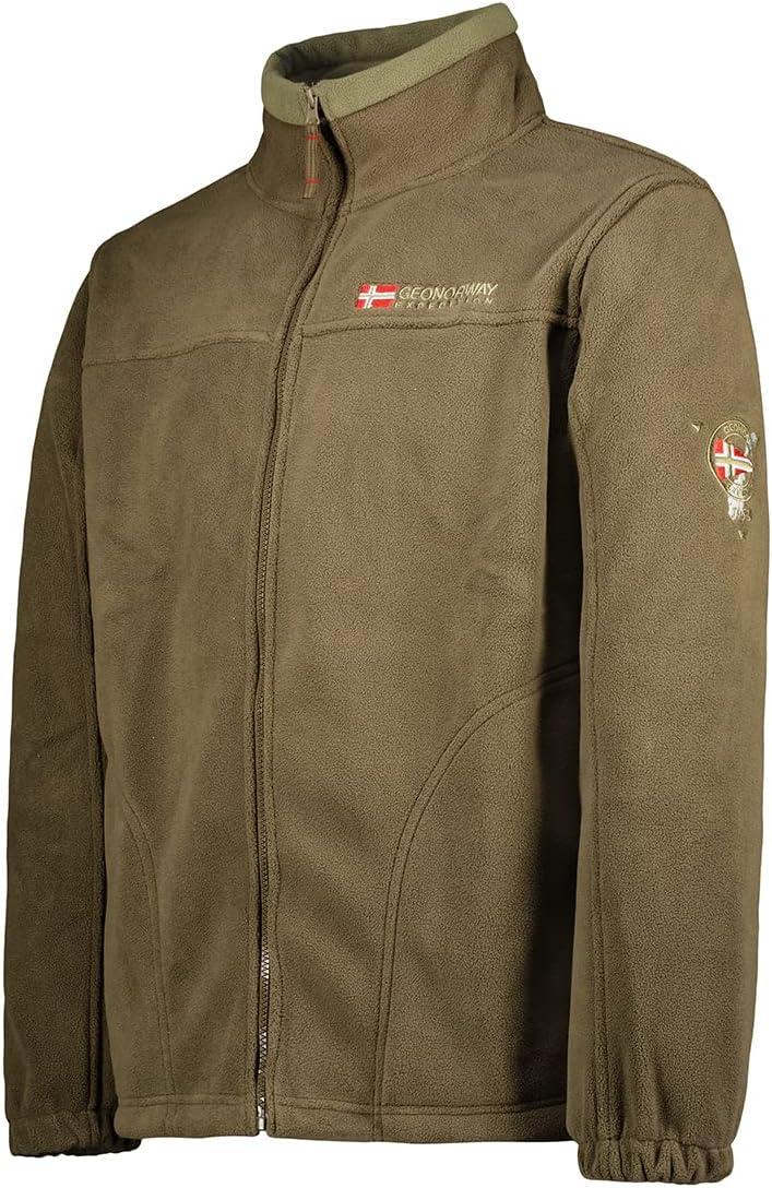 imageGeographical Norway Tamazdb Men Distri Production Polaire Fine Homme Chaude Zip Veste Automne Hiver Printemps Chaud Hommes Longues Manches Pull Doublure Doux Confort OutdoorMarron