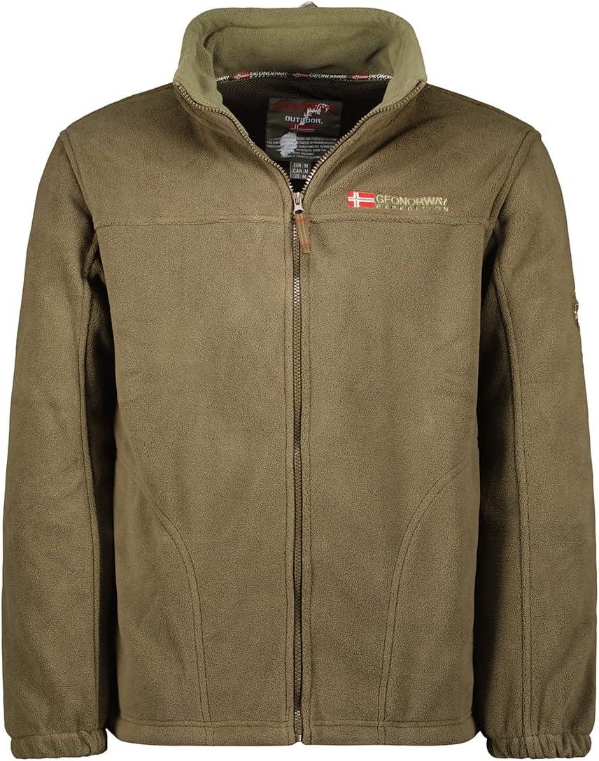 imageGeographical Norway Tamazdb Men Distri Production Polaire Fine Homme Chaude Zip Veste Automne Hiver Printemps Chaud Hommes Longues Manches Pull Doublure Doux Confort OutdoorMarron