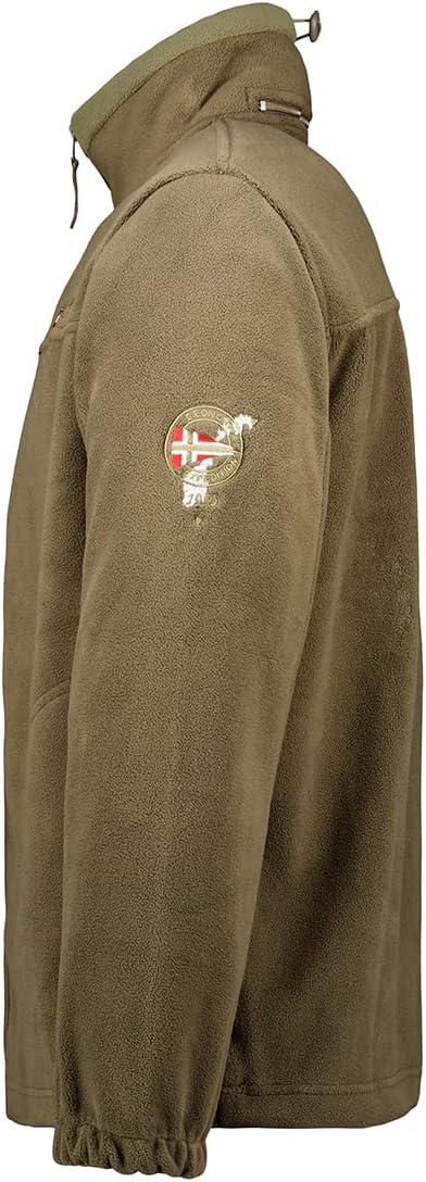 imageGeographical Norway Tamazdb Men Distri Production Polaire Fine Homme Chaude Zip Veste Automne Hiver Printemps Chaud Hommes Longues Manches Pull Doublure Doux Confort OutdoorMarron