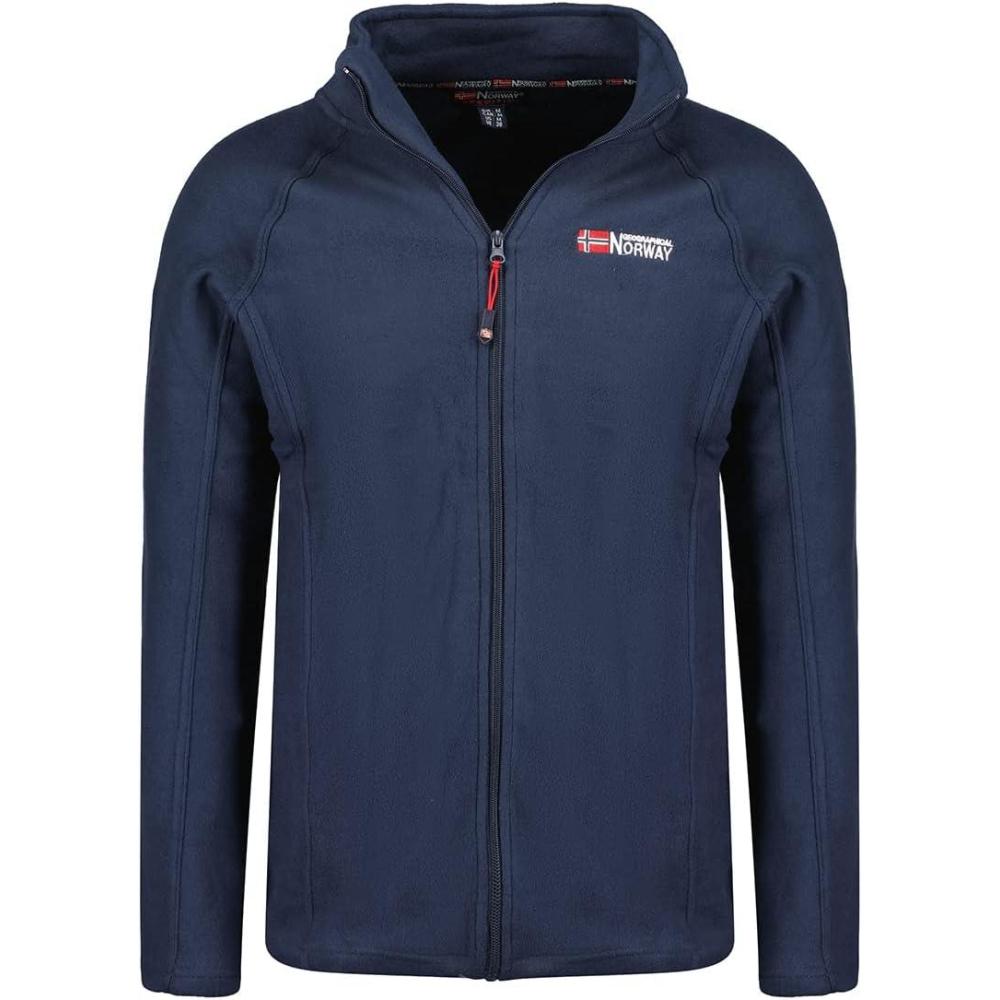 imageGeographical Norway Tug HZ Lady Micropolaire Femme Chaude Fermeture Zip Veste Automne Hiver Printemps Chaud Femmes Longues Manches Pull Fourrure Doux Confort OutdoorMarine