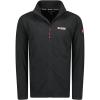 Canadian Peak Tugeak FZ Men – Polaire Epaisse Homme Chaude Fermeture Zip – Veste Sweats Hiver Chaud Hommes Doux – Sweat Doublure Longues Manches – Automne Hiver(Noir)