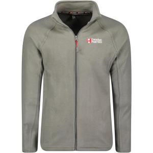 Canadian Peak Tugeak FZ Men – Polaire Epaisse Homme Chaude Fermeture Zip – Veste Sweats Hiver Chaud Hommes Doux – Sweat Doublure Longues Manches – Automne Hiver(Gris Fonce)