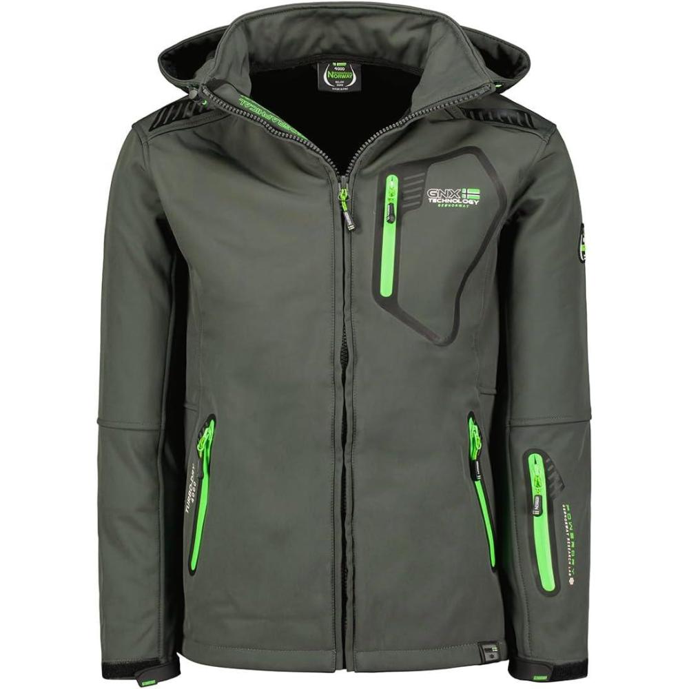 imageGeographical Norway Tanada Men Softshell HommeGris Fonce